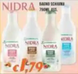 Supermercati Emark Bagnoschiuma Nidra offerta