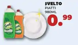 Amashop Svelto piatti offerta