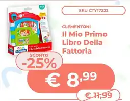 Mornati Paglia Clementoni Il Mio Primo Libro Della Fattoria offerta