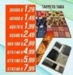 Supermercati Emark Tappeto Taba offerta