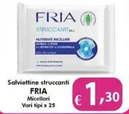 Bernava Salviettine struccanti Micellari FRIA offerta