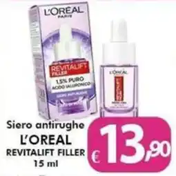 Bernava Siero antirughe L'OREAL REVITALIFT FILLER offerta