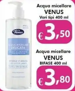 Bernava Acqua micellare Venus offerta