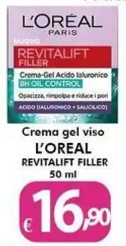 Bernava Crema gel viso L'OREAL REVITALIFT FILLER offerta