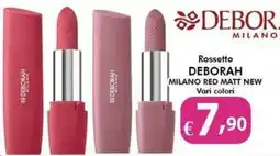 Bernava Rossetto DEBORAH MILANO RED MATT NEW offerta