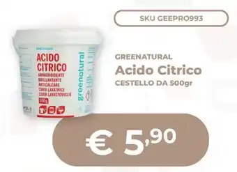 Greenatural Acido Citrico