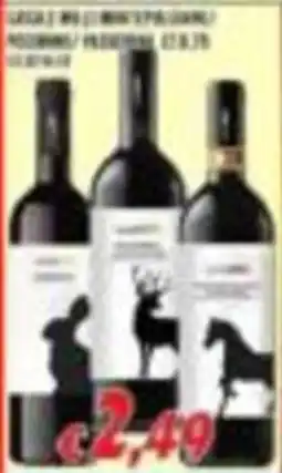 Supermercati Emark Vino rosso offerta