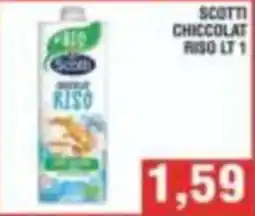 Bitar Scotti chiccolat riso offerta
