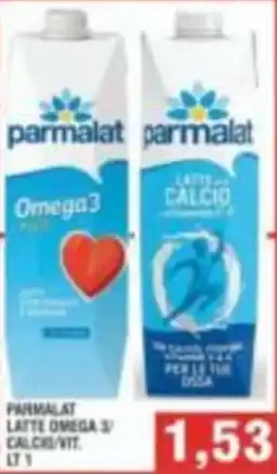 Bitar Parmalat latte omega 3/ calcio/vit. offerta