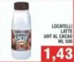 Bitar Locatelli latte uht al cacao offerta