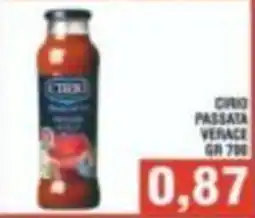 Bitar Passata verace Cirio offerta
