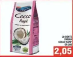 Bitar Lo Conte farina cocco rape offerta