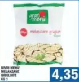 Bitar Gran Menu melanzane grigliate offerta