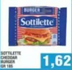 Bitar Sottilette cheddar burger offerta