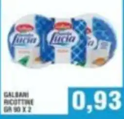 Bitar Galbani ricottine offerta