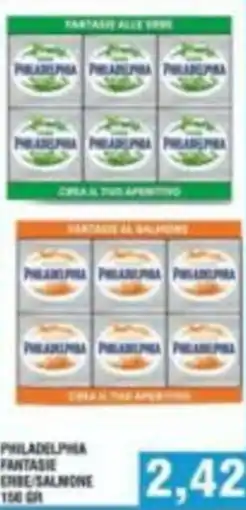 Bitar Philadelphia Fantasie Erbe/Salmone offerta