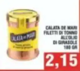 Bitar Calata di Mari filetti di tonno all'olio di girasole offerta