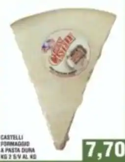 Bitar Castelli formaggio a pasta dura offerta