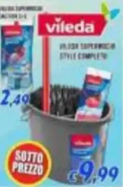 Supermercati Emark Vileda superfino style completo offerta