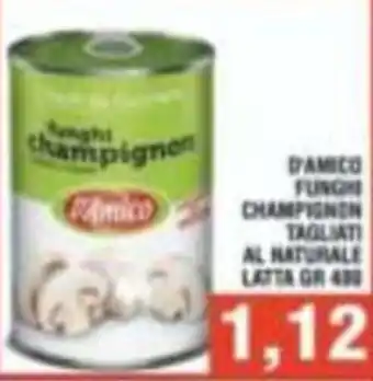 Funghi champignon D'Amico