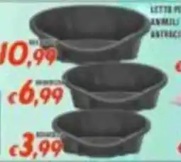 Supermercati Emark Letto per animali antirughe offerta