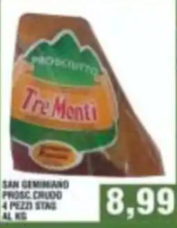 Bitar Prosciutto Tre Monti offerta