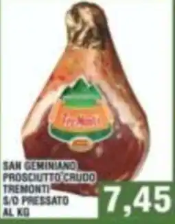 Bitar Prosciutto Crudo Tremonti offerta