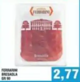 Bitar Ferrarinì bresaola offerta