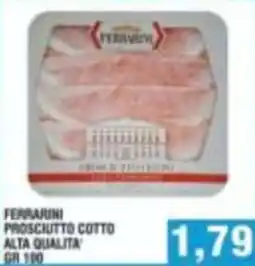Bitar Ferrarini Prosciutto Cotto Alta Qualità offerta