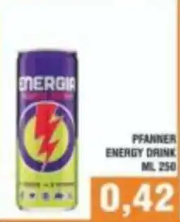 Bitar Pfanner energy drink offerta