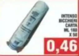 Bitar Bicchieri carta Intenso offerta