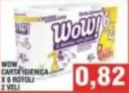 Bitar Wow carta igienica offerta