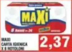 Bitar Maxi carta igienica offerta