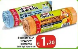 Bernava Sacchetti N.U. Spazzy Domopak offerta