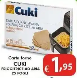 Bernava Carta forno CUKI friggitrice ad aria offerta