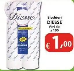 Bernava Bicchieri DIESSE offerta
