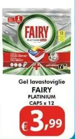 Bernava Gel lavastoviglie FAIRY PLATINUM offerta