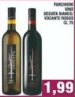 Bitar Parchioni vino desiatà bianco vocante rosso offerta