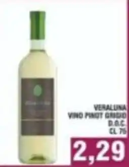Bitar Veraluna Vino Pinot Grigio offerta