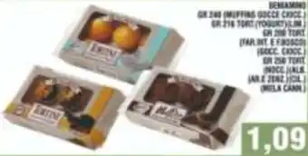 Benamino muffin gocce ciocca