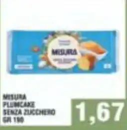 Bitar Misura plumcake senza zucchero offerta