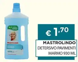 DB detersivi MastroLindo Detersivo Pavimenti Marmo offerta