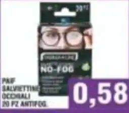 Bitar Salviettine oculari antifog offerta