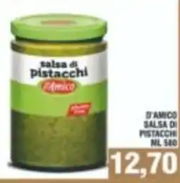 Bitar Salsa di pistacchi D'Amico offerta