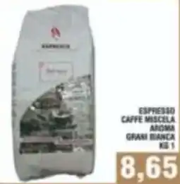 Bitar Espresso Caffè Miscela Aroma Grani Bianca offerta