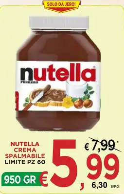 Jero Market Nutella crema spalmabile offerta