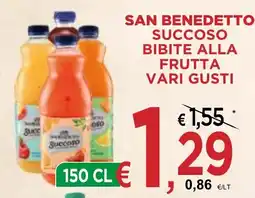 Jero Market San Benedetto Succoso bibite alla frutta offerta