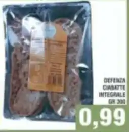 Bitar Defenza ciabatte integrale offerta