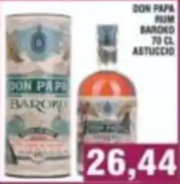 Bitar Don Papa rum barocco offerta
