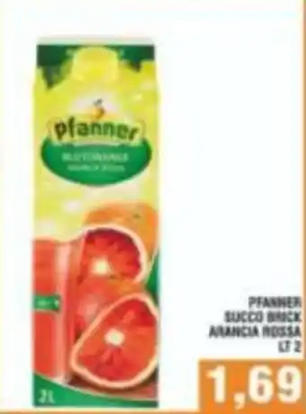 Pfanner succo brick arancia rossa